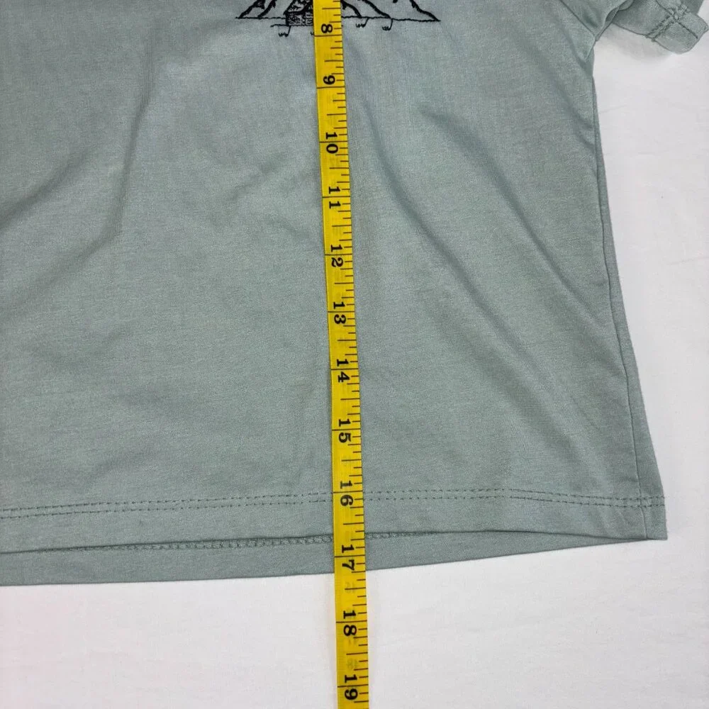 Romwe Light Green Graphic Tee - Size Medium - Picture 7 of 9
